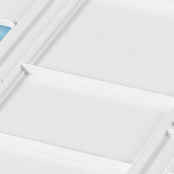 Modern Standard Plastic Bookcase Closed Back Bookshelf for Desk