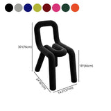 Modern Style Velvet Chairs Set Open Back Side Dining Room Kitchen Chair Clearhalo ' kitchen&dining_furn' 'Dining Chairs' 'Dining Tables & Seating' 'dining_chair' 'furn' 'furn_dining_chair' 'Furniture' 'furniture_dining_chair' 'Kitchen & Dining Furniture' 'kitchen' 1200x1200_cf841cab-fa7f-472c-98a6-044edd929c6b