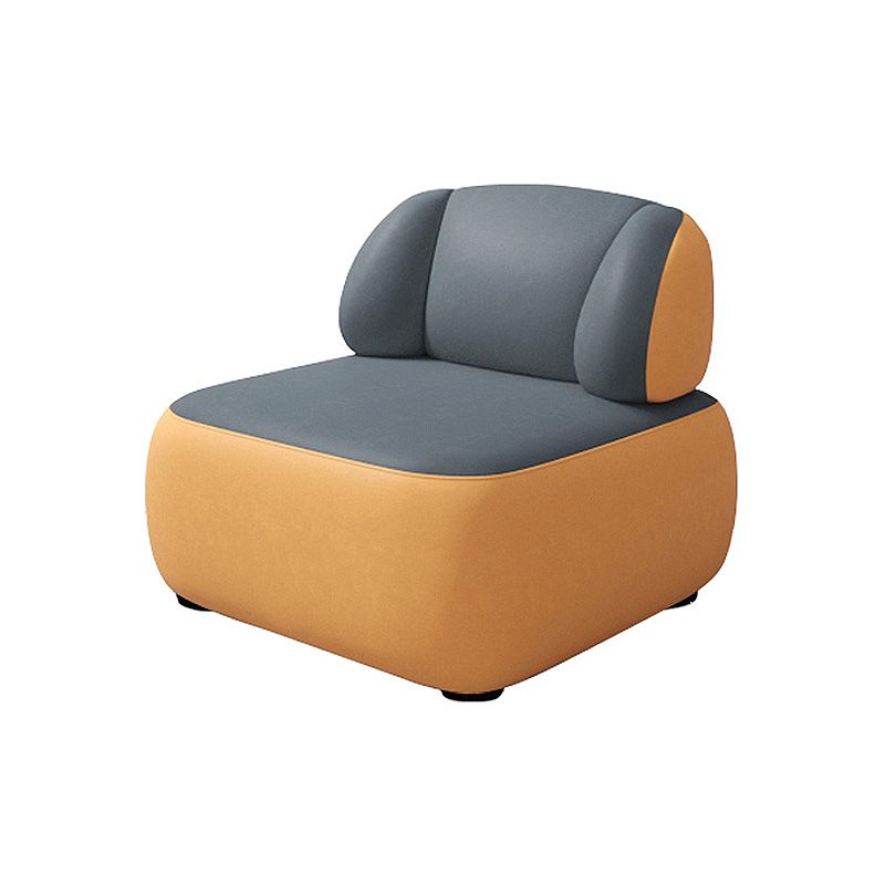 Vaste rug armloos met stoffen stoel stof slaapkamer lapwerk accentstoel