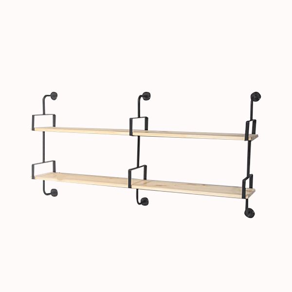 9.84"W Bookshelf Industrial Style Wall Mounted Solid Wood Bookcase for Home Office Clearhalo 'Bookcases' 'furn' 'furn_bookcases' 'Furniture' 'furniture_bookcases' 'kitchen' 'kitchen_bookcases' 'Living Room Furniture' 'Office Furniture' 1200x1200_cf87b923-1dfb-4adc-ab7f-926bf12d4b48