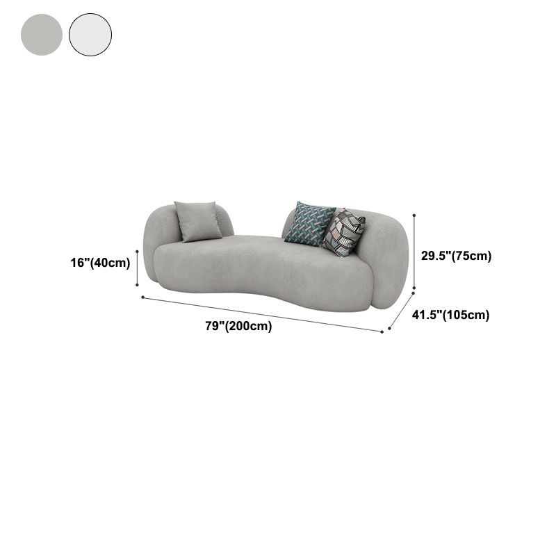 Divano di divano di divano a carico di incasso contemporaneo per soggiorno per soggiorno