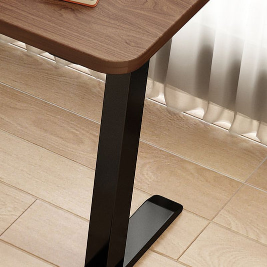 Bureau d'ordinateur à domicile contemporain Hauteur réglable en L d'écriture en L