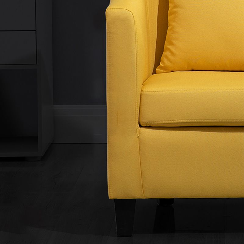 Armchair Chair 26.3" L x25.5" W x35.4" H Chair with Basic Four Legs Clearhalo 'Accent Chairs' 'accent_chairs' 'Chairs & Seating' 'Furniture' 'furniture_accent_chairs' 'Living Room Furniture' 1200x1200_cf8cd99f-9b6b-4806-b63a-a11204727061