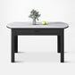 Modern Extendable White Dining Table Sintered Stone Round Shape Dining Table for Kitchen Clearhalo ' dining_table' 'Dining Tables & Seating' 'Dining Tables' 'furn' 'furn_dining_table' 'Furniture' 'furniture_dining_table' 'Kitchen & Dining Furniture' 'kitchen&dining_furn' 'kitchen' 'kitchen_dining_table' 1200x1200_cf8df4cd-8102-4a7e-baca-c71d1e25a62f