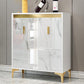 Scaffali sideboard in legno ingegnerizzato glam sideboard