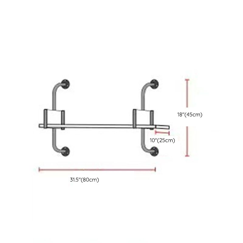 Metal and Wooden Shelf Bookcase Open Wall Mounted Gold Bookshelf for Home Clearhalo 'Bookcases' 'furn' 'furn_bookcases' 'Furniture' 'Office Furniture' 1200x1200_cf91c4ee-dc08-4965-8da2-ffb3d5306335