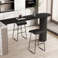 Leather Bar Stool Modern Backless Counter Stool for Home Use