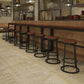 Industrial Armless Backless Counter Stool Iron Cashier Bar Stool with Seat and Pedal Clearhalo 'Bar Furniture' 'Bar Stools' 'bar_stools' 'furn' 'furn_bar_stools' 'Furniture' 'furniture_bar_stools' 'Kitchen & Dining Furniture' 1200x1200_cf9349fa-d976-46d4-806f-313d5f1b3eae