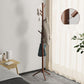 Modern Coat Hanger Wood Free Standing No Storage Entry Hall Tree