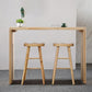 1/3/9 Pièces Rectangle industriel Table de pub ensemble Table de comptoir en bois avec tabourets sans dos