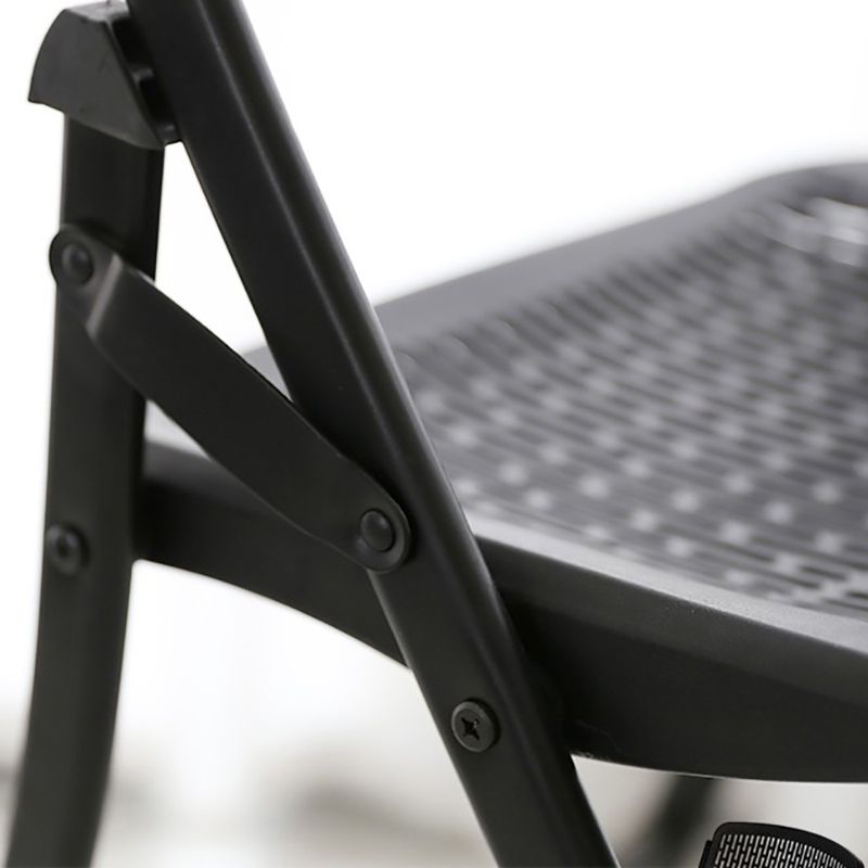 Steel Frame Conference Chair Plastic Back and Seat Armless Chair Clearhalo 'furn' 'furn_office_chair' 'Furniture' 'Office Chairs' 'Office Furniture' 'office_chair' 1200x1200_cf986649-9c4f-47c2-a7b8-aa1fe25830a7