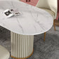 Double Pedestal Dinner Table Traditional Luxury Dining Site Table for Home Clearhalo ' dining_table' 'Dining Tables & Seating' 'Dining Tables' 'furn' 'furn_dining_table' 'Furniture' 'furniture_dining_table' 'Kitchen & Dining Furniture' 'kitchen&dining_furn' 'kitchen' 'kitchen_dining_table' 1200x1200_cf99d81f-bc9a-4d33-adfc-2cc8bd9ff4f8