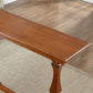 Modern Brown Wood Counter Table with Rectangle Table Top Trestle Table - 42" H Clearhalo 'Bar Furniture' 'Bar Tables' 'bar_tables' 'furn' 'furn_bar_tables' 'Furniture' 'furniture_bar_tables' 'Kitchen & Dining Furniture' 1200x1200_cf9a0f29-c67c-4167-9a68-eb9f91d50f16