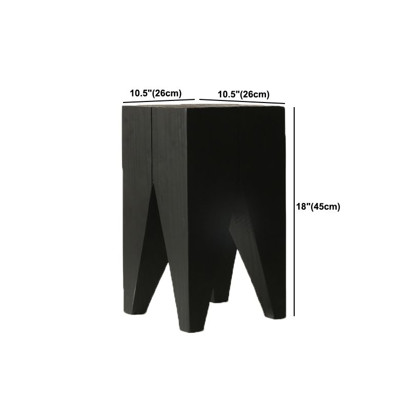 コンテンポラリースタイルのサイドエンドテーブル木製の台座ソファサイドアクセントテーブル