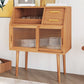Server moderno del server buffet in legno massiccio - 31,5 "l x 17,8" w x 38,2 "H