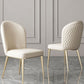 Parsons Armless Dining Chairs Glam Dining Side Chair for Home Clearhalo 'Dining Chairs' 'Dining Tables & Seating' 'dining_chair' 'furn' 'furn_dining_chair' 'Furniture' 'Kitchen & Dining Furniture' 1200x1200_cfa09e11-4617-484b-8f2f-1f48a3f32916