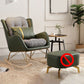 Modern Style Rocking Chair Metal Frame Doll Cotton Filling Cushion Wingback Rocker Chair Clearhalo 'Chairs & Seating' 'furn' 'furn_rocking_chairs' 'Furniture' 'Living Room Furniture' 'Rocking Chairs' 'rocking_chairs' 1200x1200_cfa0dc04-3bc8-4f06-bce5-ddf3a86c98c4