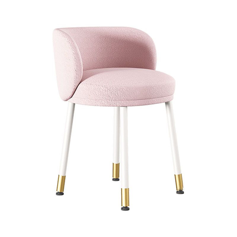 Scandinavian Upholstered Dining Chairs Armless Solid Back Chair Clearhalo 'Dining Chairs' 'Dining Tables & Seating' 'dining_chair' 'furn' 'furn_dining_chair' 'Furniture' 'furniture_dining_chair' 'Kitchen & Dining Furniture' 1200x1200_cfa24e23-990a-4593-982e-4887e1f9dbb2