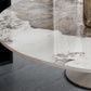 Simplicity Round Dining Table Sintered Stone Table with Tulip Base for Dining Room Clearhalo ' dining_table' 'Dining Tables & Seating' 'Dining Tables' 'furn' 'furn_dining_table' 'Furniture' 'furniture_dining_table' 'Kitchen & Dining Furniture' 'kitchen&dining_furn' 'kitchen' 'kitchen_dining_table' 1200x1200_cfa5d08c-e82f-4f5a-ba12-40764ccf42ee