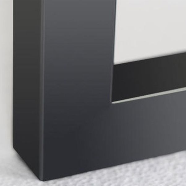 Bureau d'ordinateur en bois naturel bureau rectangulaire industriel