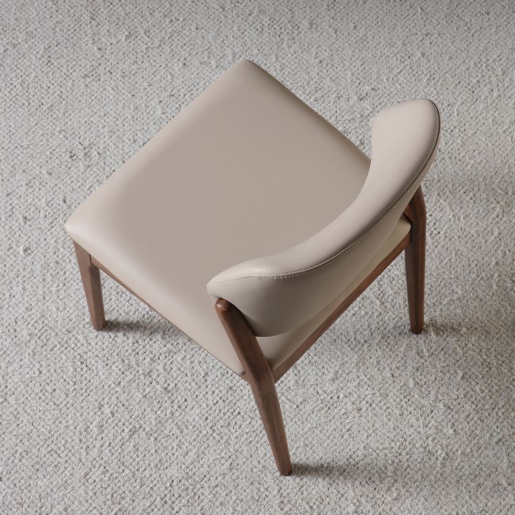 Industrielle massive Holzseitenstuhl gepolsterte armlose Esstühle