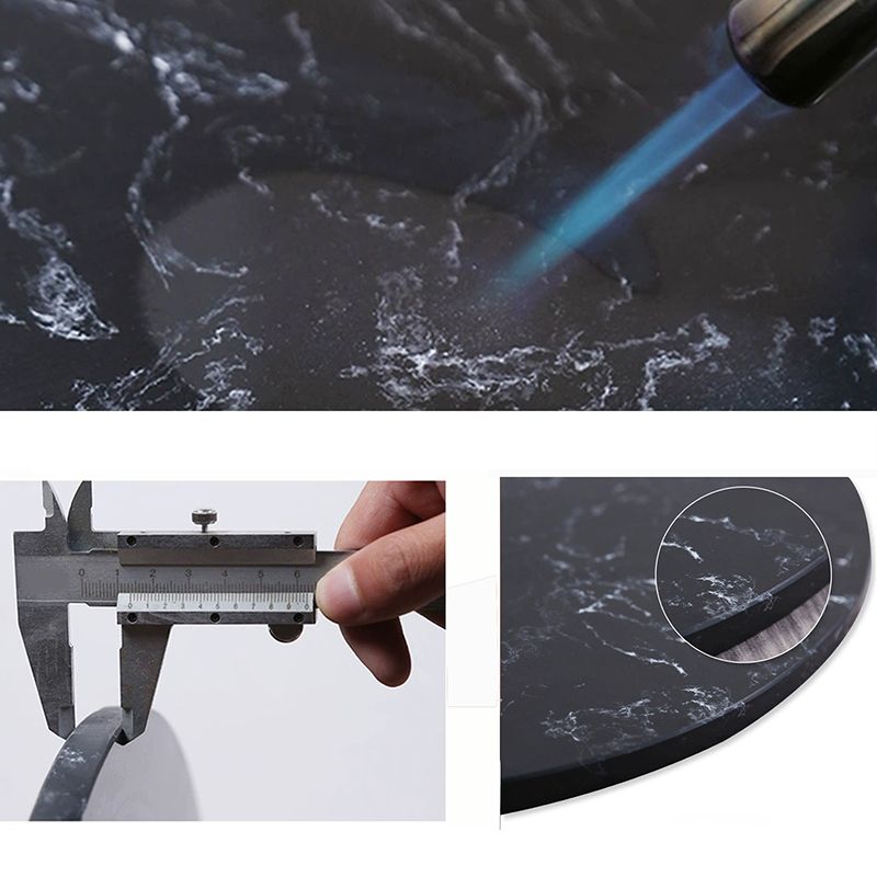 Marble Top Bar Table Rectangle Contemporary Style Pub Table for Cafe Clearhalo 'Bar Furniture' 'Bar Tables' 'bar_tables' 'furn' 'furn_bar_tables' 'Furniture' 'Kitchen & Dining Furniture' 1200x1200_cfab6fc1-1dae-48c7-a458-f3f63a9a0a3f