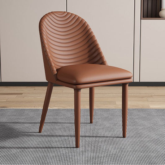 Modern Contemporary Dining Room Side Chairs Metal Parsons Chair Clearhalo ' kitchen&dining_furn' 'Dining Chairs' 'Dining Tables & Seating' 'dining_chair' 'furn' 'furn_dining_chair' 'Furniture' 'furniture_dining_chair' 'Kitchen & Dining Furniture' 'kitchen' 1200x1200_cfac26b6-6c5a-4c1b-9806-324021b27247