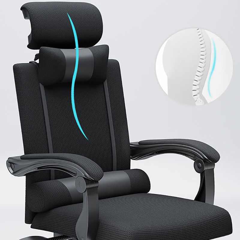 Contemporary Black Managers Chair Padded Arms Executive Chair for Office Clearhalo 'furn' 'furn_office_chair' 'Furniture' 'Office Chairs' 'Office Furniture' 'office_chair' 1200x1200_cfac3326-635d-40ee-8b35-3e000bc1f363