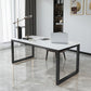 Modern Rectangular Writing Desk Sintered Stone Office Desk for Home Clearhalo 'furn' 'furn_office_desk' 'Furniture' 'Office Desks' 'Office Furniture' 'office_desk' 1200x1200_cfae6b04-2894-49b8-9f75-88a2e05fe6f7