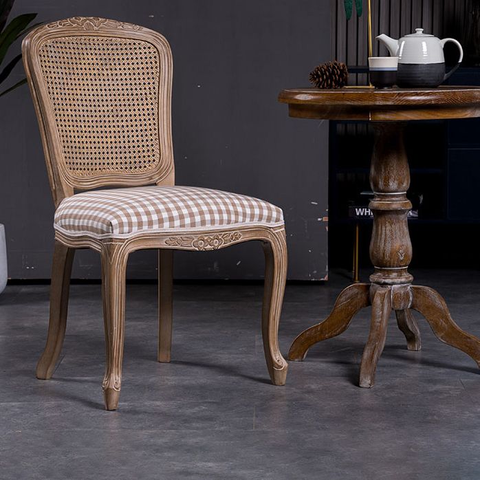 Solid Wood Country Style Dining Room Chairs Matte Finish Cane Back Dining Chairs Clearhalo ' kitchen&dining_furn' 'Dining Chairs' 'Dining Tables & Seating' 'dining_chair' 'furn' 'furn_dining_chair' 'Furniture' 'furniture_dining_chair' 'Kitchen & Dining Furniture' 'kitchen' 1200x1200_cfaec078-1ef0-46d5-bb86-d20b7677525e