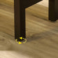 Brown Wood Top Counter Table Metal Black Legs Industrial Bar Table for Restaurant Clearhalo 'Bar Furniture' 'Bar Tables' 'bar_tables' 'furn' 'furn_bar_tables' 'Furniture' 'furniture_bar_tables' 'Kitchen & Dining Furniture' 1200x1200_cfb04398-a7ff-4ed9-82d9-164574793804