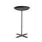 Mid-Century Style Sofa Side Accent Table Metal Pedestal End Table