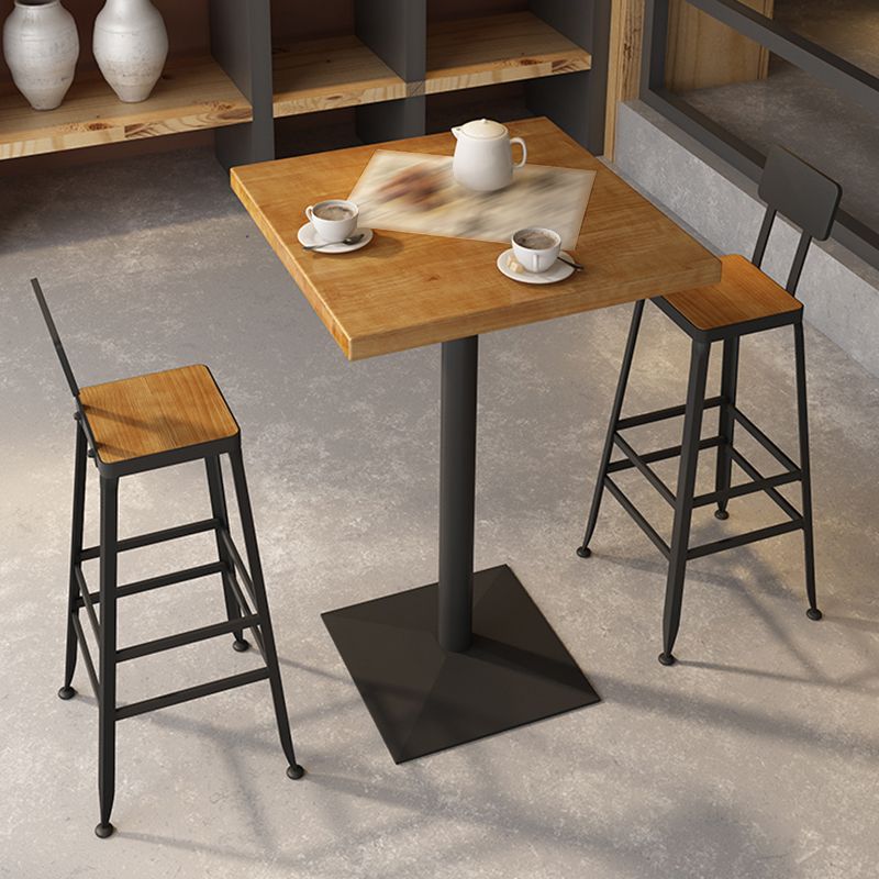 Tabourets de comptoir contemporain chaise de comptoir arrière bas pour restaurant