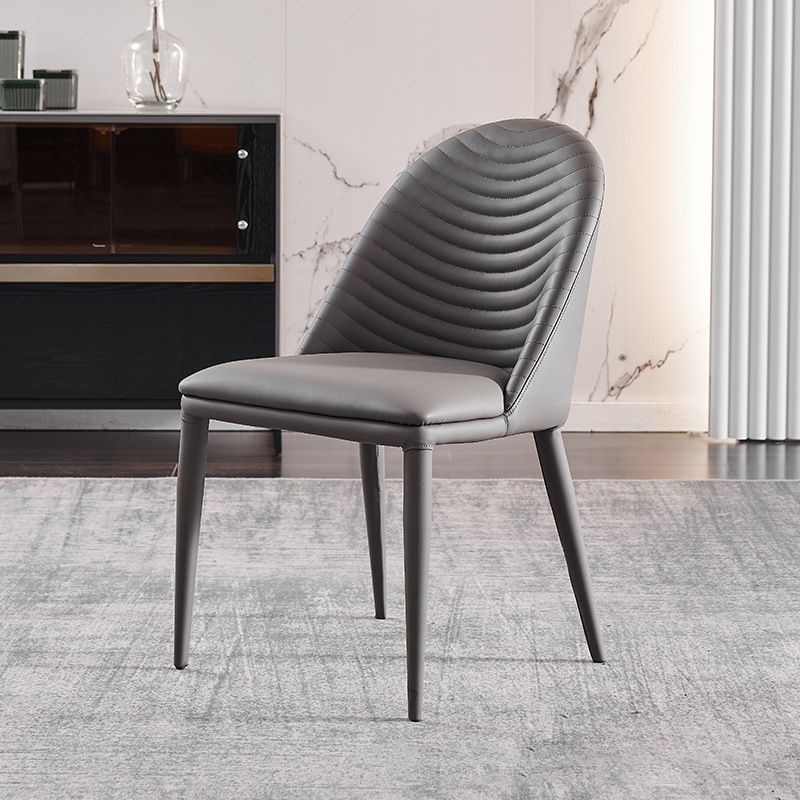 Parsons Dining Room Chair Upholstered Armless Dining Chairs for Home Clearhalo 'Dining Chairs' 'Dining Tables & Seating' 'dining_chair' 'furn' 'furn_dining_chair' 'Furniture' 'Kitchen & Dining Furniture' 1200x1200_cfb8b664-a1dc-4994-abbe-25484187e820