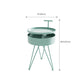 Contemporary Iron Simple Sofa Side Accent Table Macaron 3 Legs End Table with Storage Clearhalo 'Coffee & Accent Tables' 'End & Side Tables' 'end_side_tables' 'furn' 'furn_end_side_tables' 'Furniture' 'Living Room Furniture' 1200x1200_cfb9edae-8a92-432e-be84-2c758bfa14b4