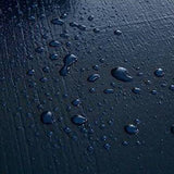 Moderne moderne accentkast uit het midden van de eeuw met glazen deur en massieve houten benen