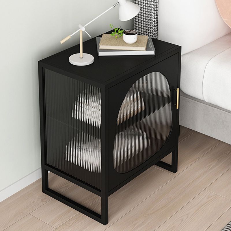 Industrial Accent Table Nightstand Antique Finish Bed Nightstand Clearhalo 'Bedroom Furniture' 'furn' 'furn_night_stand' 'Furniture' 'night_stand' 'Nightstands' 1200x1200_cfbe107e-9407-4c62-8fec-66a22f379862