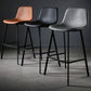 Nordic Style Leather Upholstered Barstool 4 Feet Bar Stool for Dining Room Clearhalo 'Bar Furniture' 'Bar Stools' 'bar_stools' 'furn' 'furn_bar_stools' 'furniture_bar_stools' 'Kitchen & Dining Furniture' 'kitchen&dining_furn' 'kitchen' 'kitchen_furn' Furniture' 1200x1200_cfbfd894-d3f2-4ee7-b723-083ee691f135
