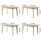 Rectangle Dining Site Table Solid Wood Dining Room Collection with 4-foot Clearhalo ' dining_table' 'Dining Tables & Seating' 'Dining Tables' 'furn' 'furn_dining_table' 'Furniture' 'furniture_dining_table' 'Kitchen & Dining Furniture' 'kitchen&dining_furn' 'kitchen' 'kitchen_dining_table' 1200x1200_cfc0bca7-e4b4-46e1-bcc6-4acc7e1cb888