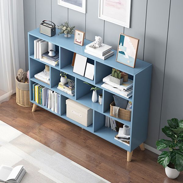 Libreria cubo della libreria in legno ingegnerizzato moderno per qualsiasi stanza, 42.1 "H x 9.4" W