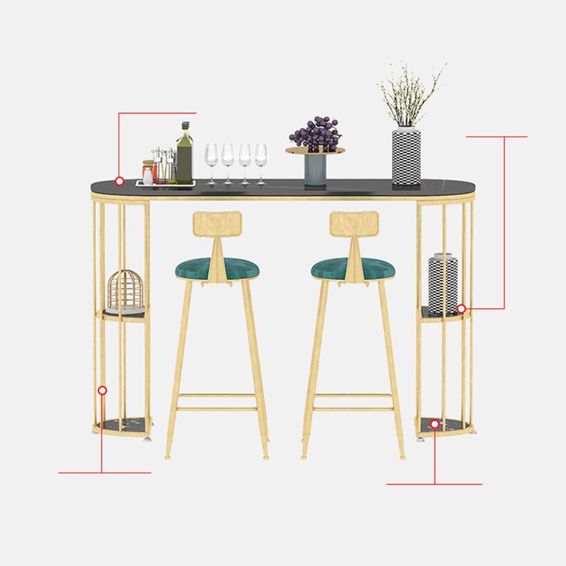 Low Back Dining Stools Round Upholstered Bar Stools with Footrest Clearhalo 'Bar Furniture' 'Bar Stools' 'bar_stools' 'furn' 'furn_bar_stools' 'Furniture' 'Kitchen & Dining Furniture' 1200x1200_cfc2d208-4e16-441c-9605-28489beb3b7c
