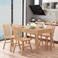 Minimalist Brown Standard Dining Set Rectangle Shape Solid Wood Dining Set with 4 Legs Table Clearhalo 'Dining Room Sets' 'Dining Tables & Seating' 'dining_room_set' 'furn' 'furn_dining_room_set' 'Furniture' 'furniture_dining_room_set' 'Kitchen & Dining Furniture' 'kitchen&dining_furn' 'kitchen' 1200x1200_cfc56ea3-56dc-41f8-afce-910841998873