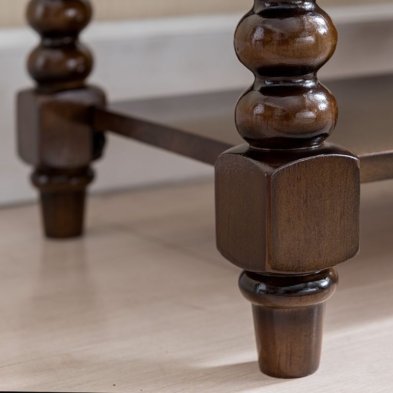 13.65-inch W Traditional Entryway Bench Solid Wood Bench with Upholstered Clearhalo 'Benches' 'Chairs & Seating' 'furn' 'furn_benches' 'Furniture' 'Living Room Furniture' 1200x1200_cfc62f55-2a26-4290-a353-320bf1f4d2f4