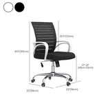 Fixed Arms Bureau Modern geen pijnlijke ergonomische bureaustoelstoel