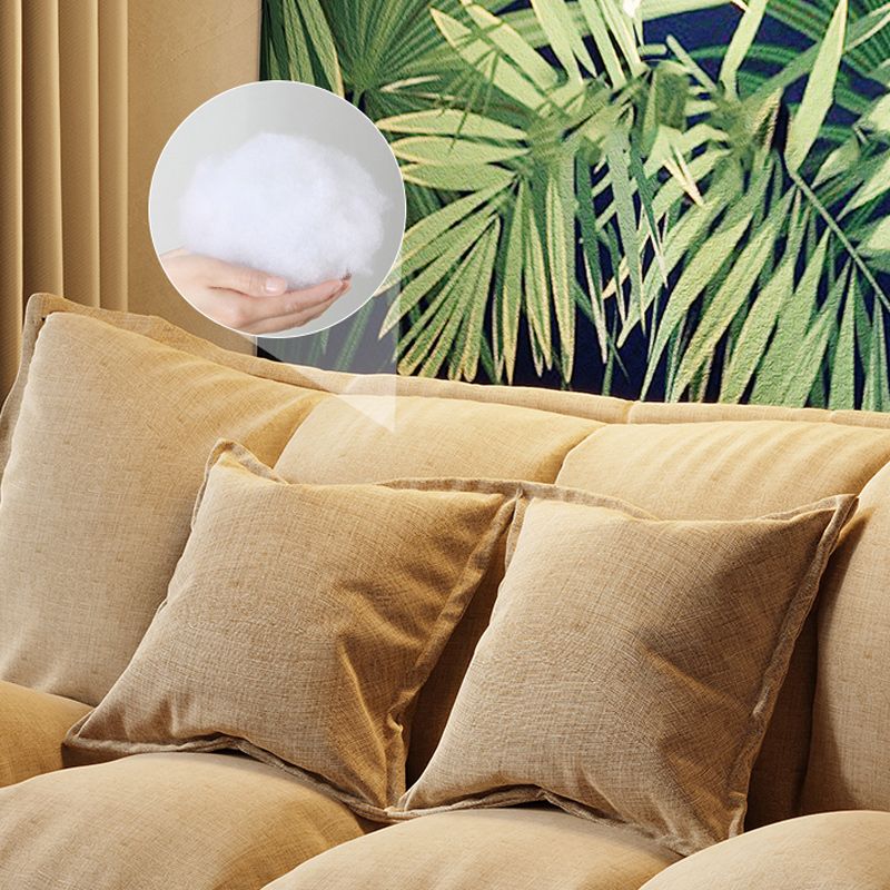 Contemporary Tight Back Convertible Sleeper Sofa 19.69"High Fabric Armless Sofa Clearhalo 'furn' 'furn_sofas' 'Furniture' 'furniture_sofas' 'kitchen' 'kitchen_sofas' 'Living Room Furniture' 'Sofa' 'sofas' 1200x1200_cfcc442c-d6c2-4bff-957a-0737d303bb3f