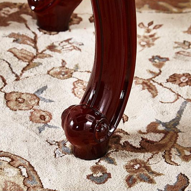 Pouf resistente a la sola resistencia de moho de moho de cuero de cuero de cuero de PU de mediados de siglo