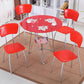 Modern Round Dining Room Table Tempered Glass Table with Pedestal Base for Dining Room Clearhalo ' dining_table' 'Dining Tables & Seating' 'Dining Tables' 'furn' 'furn_dining_table' 'Furniture' 'furniture_dining_table' 'Kitchen & Dining Furniture' 'kitchen&dining_furn' 'kitchen' 'kitchen_dining_table' 1200x1200_cfcd6346-a9cc-433c-a3f8-943bfbd06f80