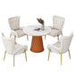 Metal Traditional Luxury Round Indoor Table Sintered Stone Table for Kitchen and Dining Room Clearhalo ' dining_table' 'Dining Tables & Seating' 'Dining Tables' 'furn' 'furn_dining_table' 'Furniture' 'furniture_dining_table' 'Kitchen & Dining Furniture' 'kitchen&dining_furn' 'kitchen' 'kitchen_dining_table' 1200x1200_cfce03b1-648b-4be7-8fb2-2ca8c22f0933