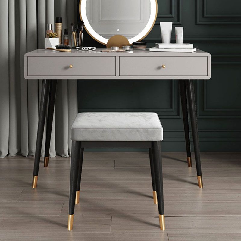 Solid Color Flannel Standard Stool Modern Simple Rectangular Upholstered Stool Clearhalo 'furn' 'furn_ottomans_poufs' 'Furniture' 'Living Room Furniture' 'Ottomans & Poufs' 'ottomans_poufs' 1200x1200_cfce790b-9879-496a-989c-c72ad717b0cf