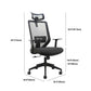 Plaise de bureau Mesh chaise d'ordinateur High-Back chaise de direction Mid-Back Chaise de bureau